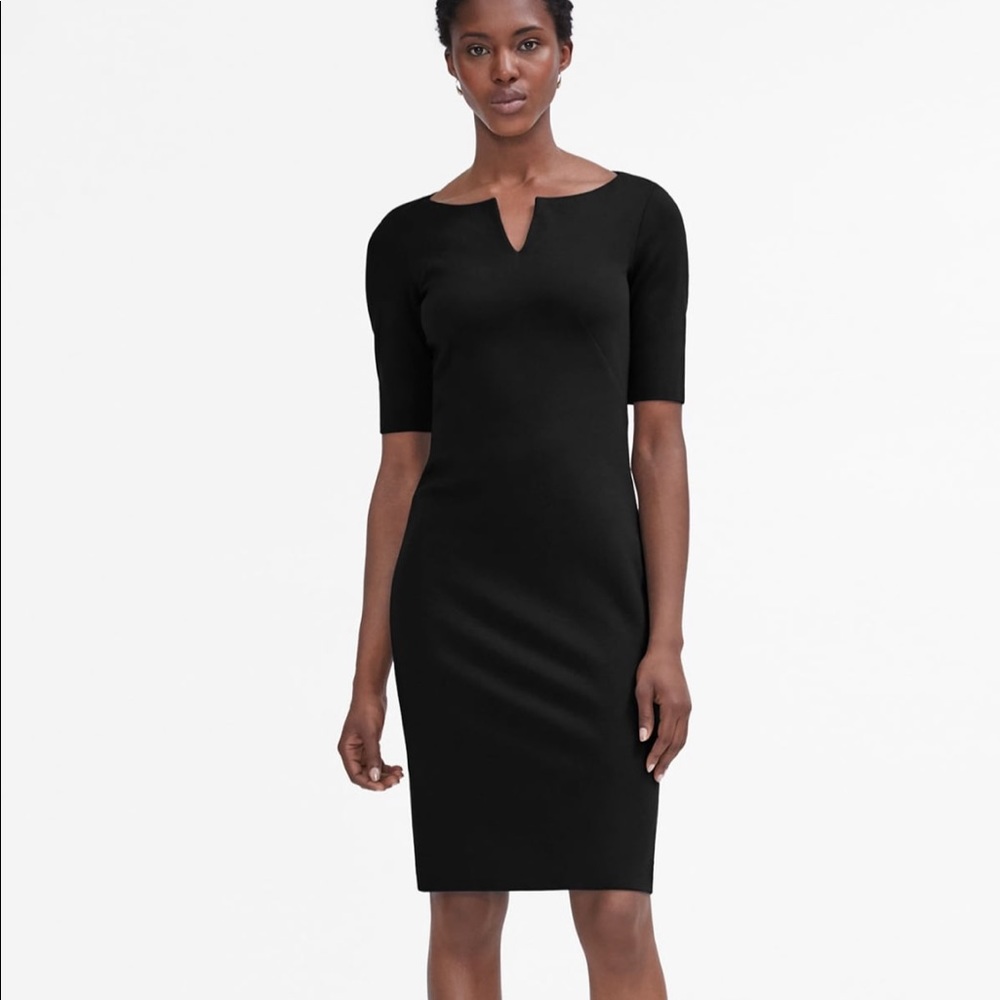 MM Lafleur Narie Dress - sz 4 - dark blue/green